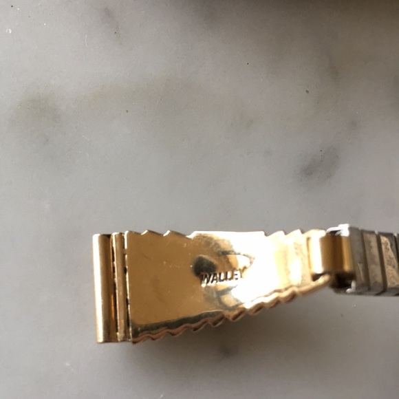 14K Gold Vintage Zuni Native American Watch Tips signed Walley - Picture 10 of 13